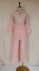 Pink Mul Chanderi Chikankari Cord Set