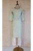 Sea Green Muslin Chikankari Kurta