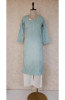 Grey Cotton Chikankari Kurta