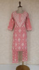 Dark Pink Cotton Chikankari Kurta &amp; Pant Set