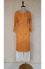 Orange Modal Chikankari Kurta