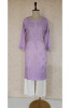 Purple Modal Chikankari Kurta