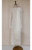 White Pure Georgette Chikankari Anarkali Kurta &amp; Dupatta