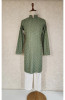 Green  Rayon Hakoba Kurta