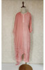 Pink Muslin Chikankari Kurta, Dupatta &amp; Pant Set