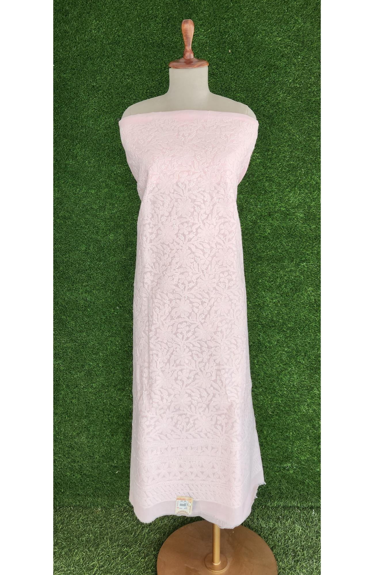 Cream Cottton Chikankari Kurta