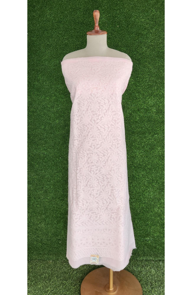 Image of Cream Cottton Chikankari Kurta