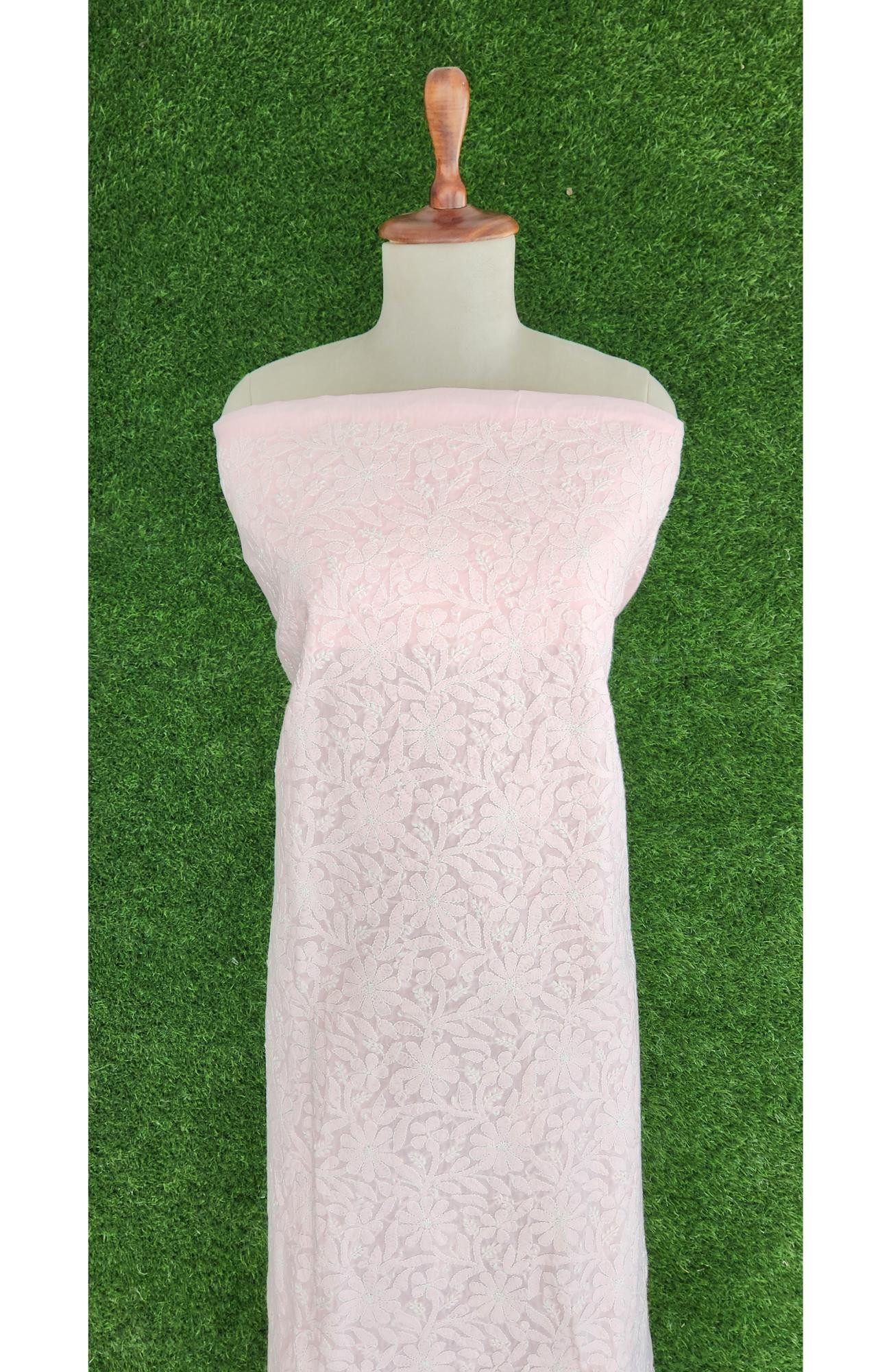 Cream Cottton Chikankari Kurta
