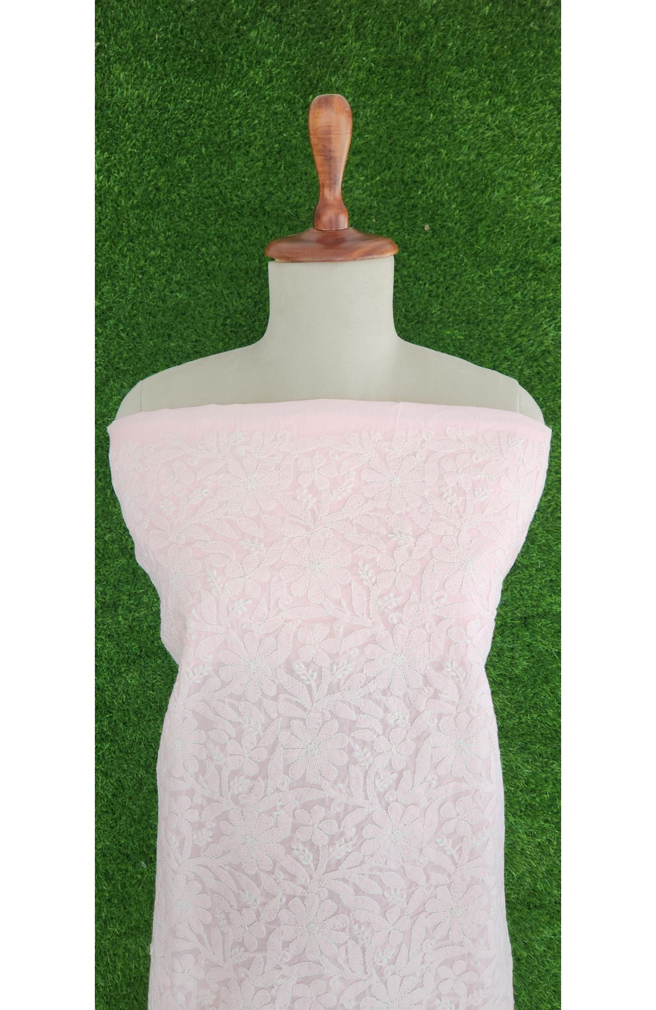 Cream Cottton Chikankari Kurta