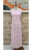 Pink Faux Georgette Hand Embroidered Chikankari  Suit Length
