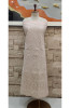 Beige Cotton Chikankari Suit Length