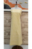 Yellow Cotton Chikankari Suit Length