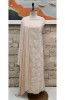 Light Peach Cotton Chikankari Suit Length