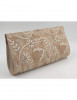 Chhangamal Golden Beige Chikankari Sling Bag