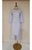 Blue Mul Cotton Chikankari Kurta &amp; Pant Set