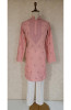 Blush Pink Cotton Linen Chikankari Kurta