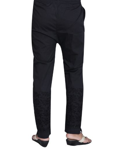 Chhangamal Hand Embroidered Cotton Chikankari Bottom
