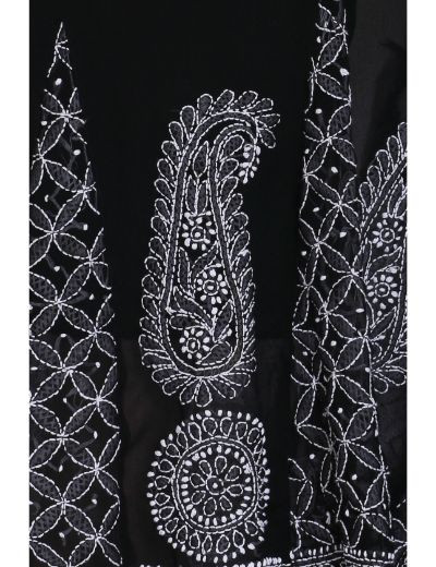 Chhangamal Hand Embroidered Georgette Chikankari Bottom