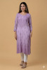 Purple Modal Chikankari Kurta