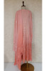 Carrot Pink Pure Georgette Chikankari Anarkali Kurta &amp; Dupatta
