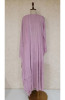 Mauve Pure Georgette Chikankari Anarkali Kurta &amp; Dupatta