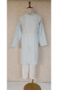 Blue Cotton Linen Chikankari Kurta