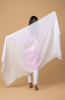 White Mul Cotton Chikankari Dupatta