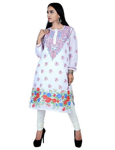 Kashmiri Gala Kurti