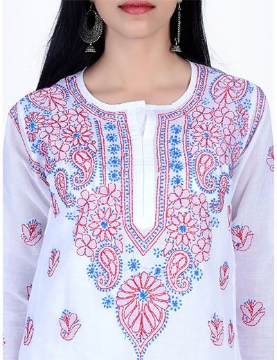 Kashmiri Gala Kurti