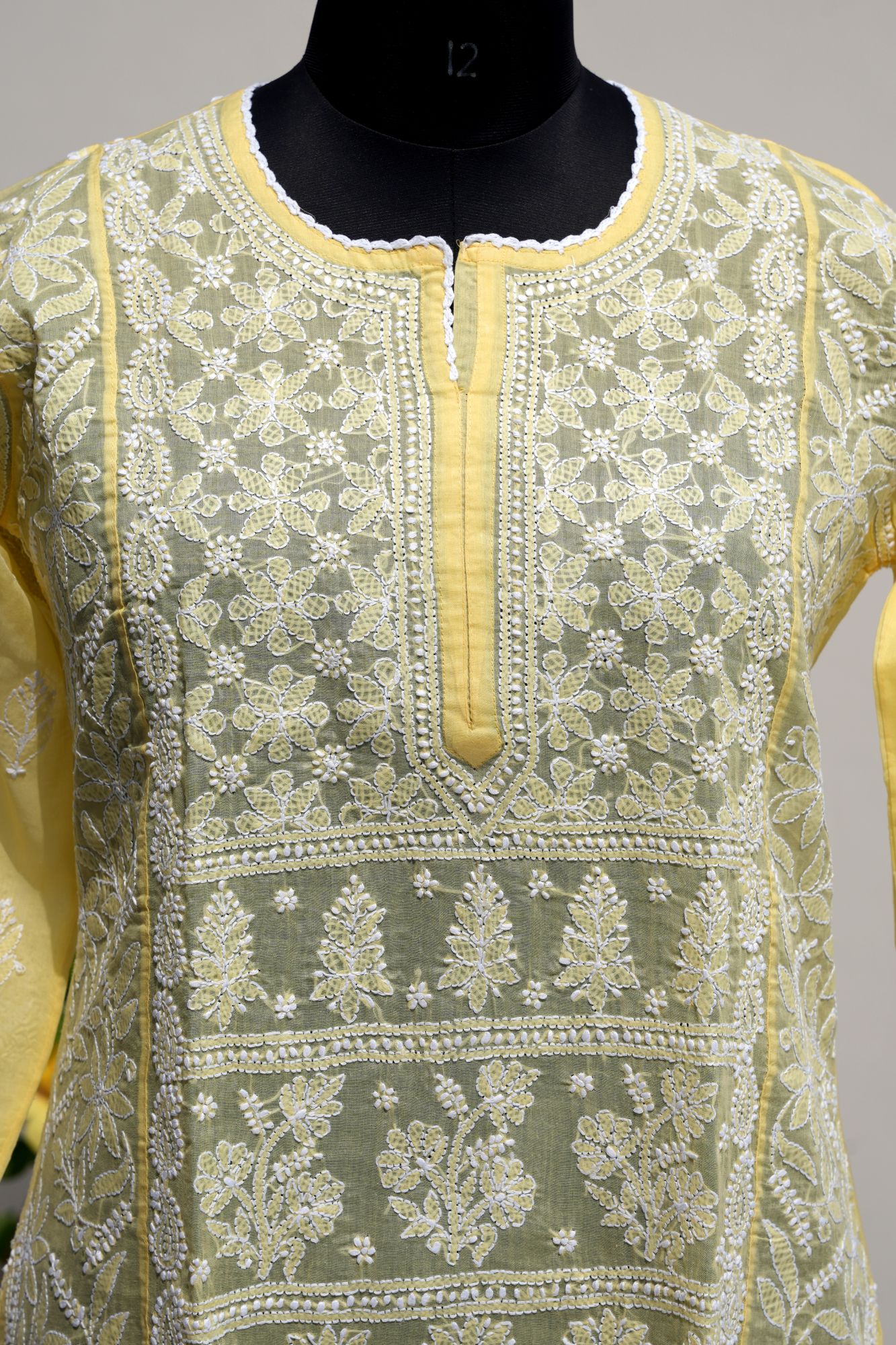 Cotton Voil Stitched Kurti
