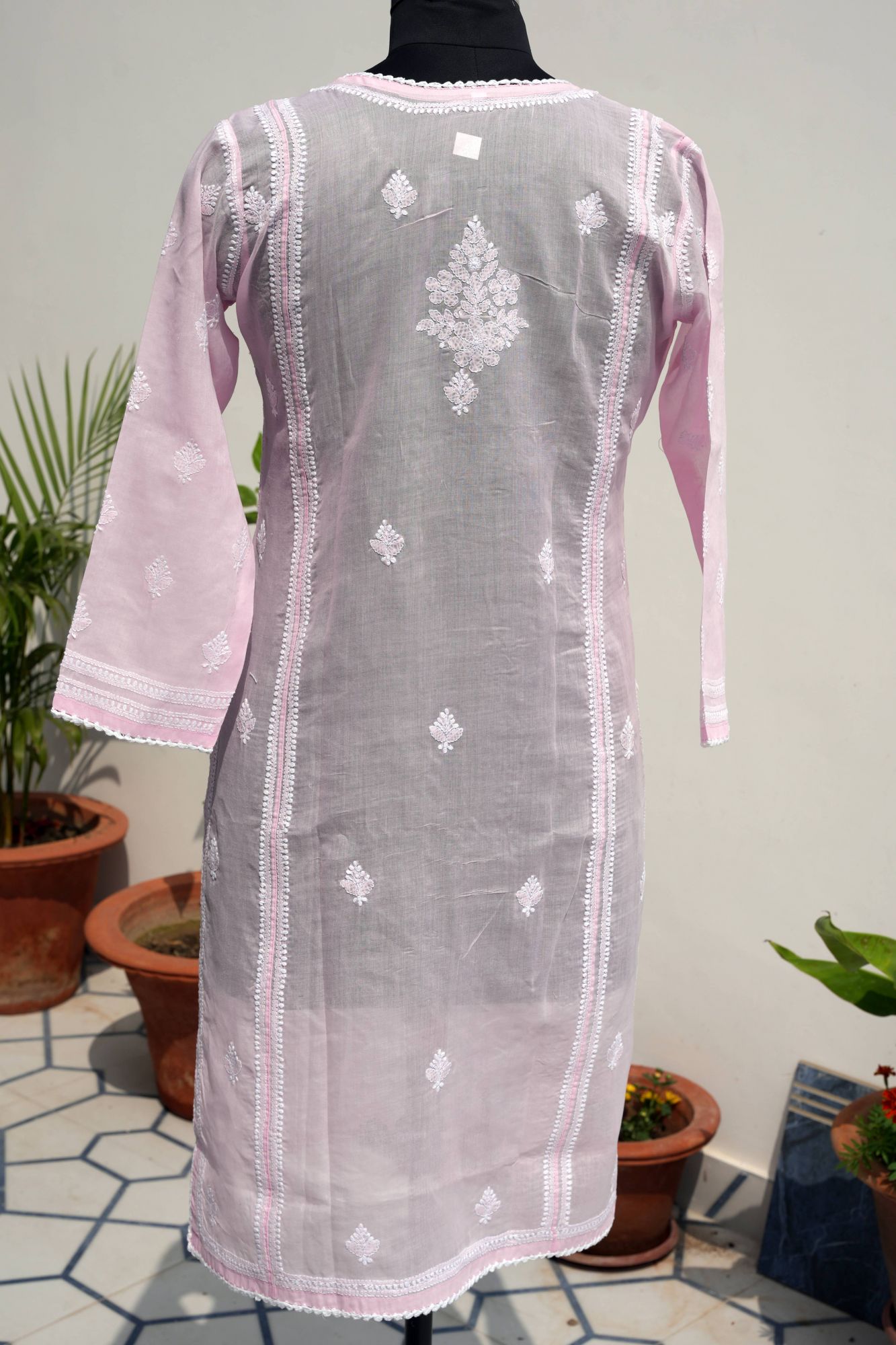 Cotton Voil Stitched  Kurti
