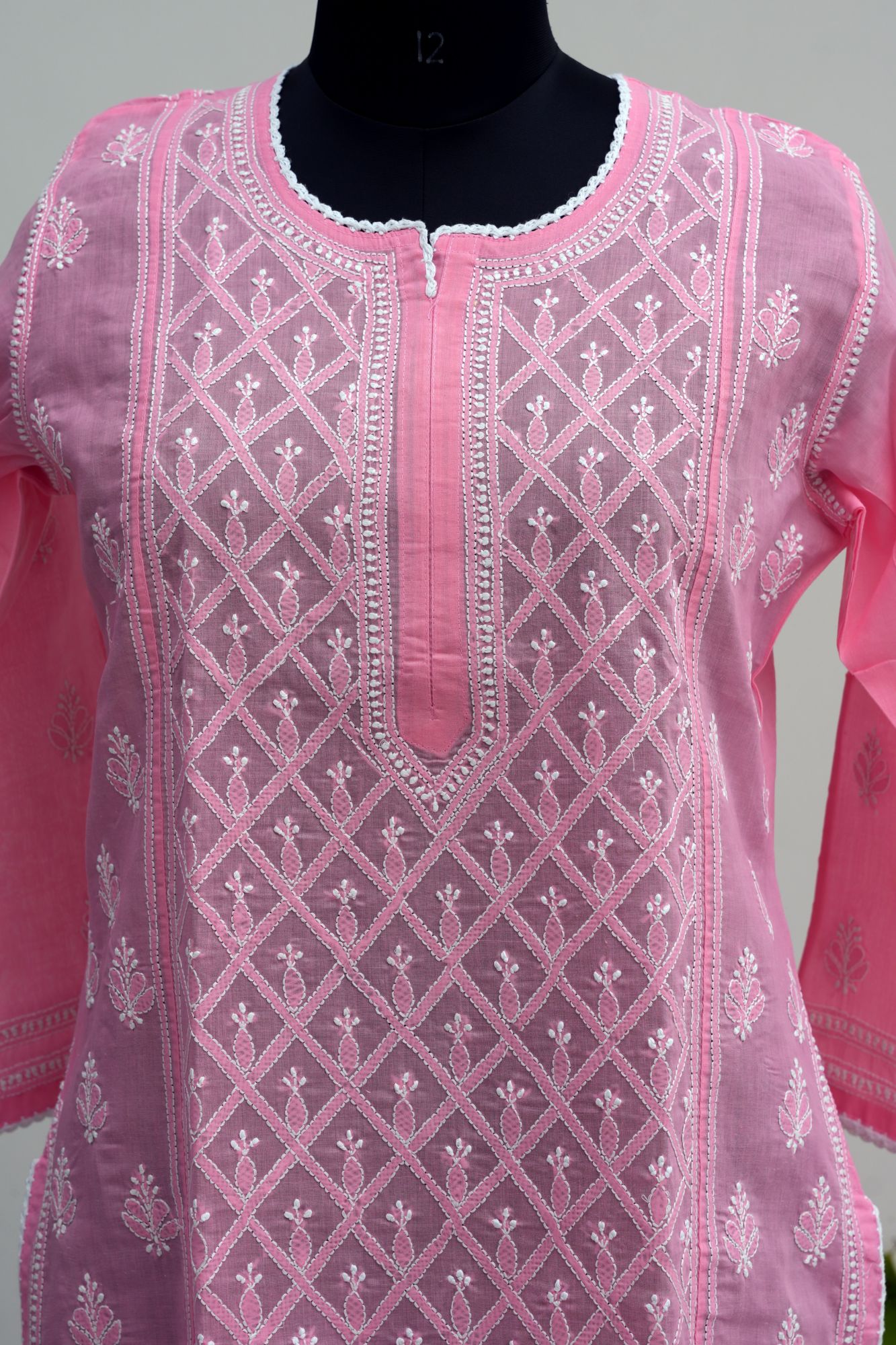Cotton Voil Stitched Kurti