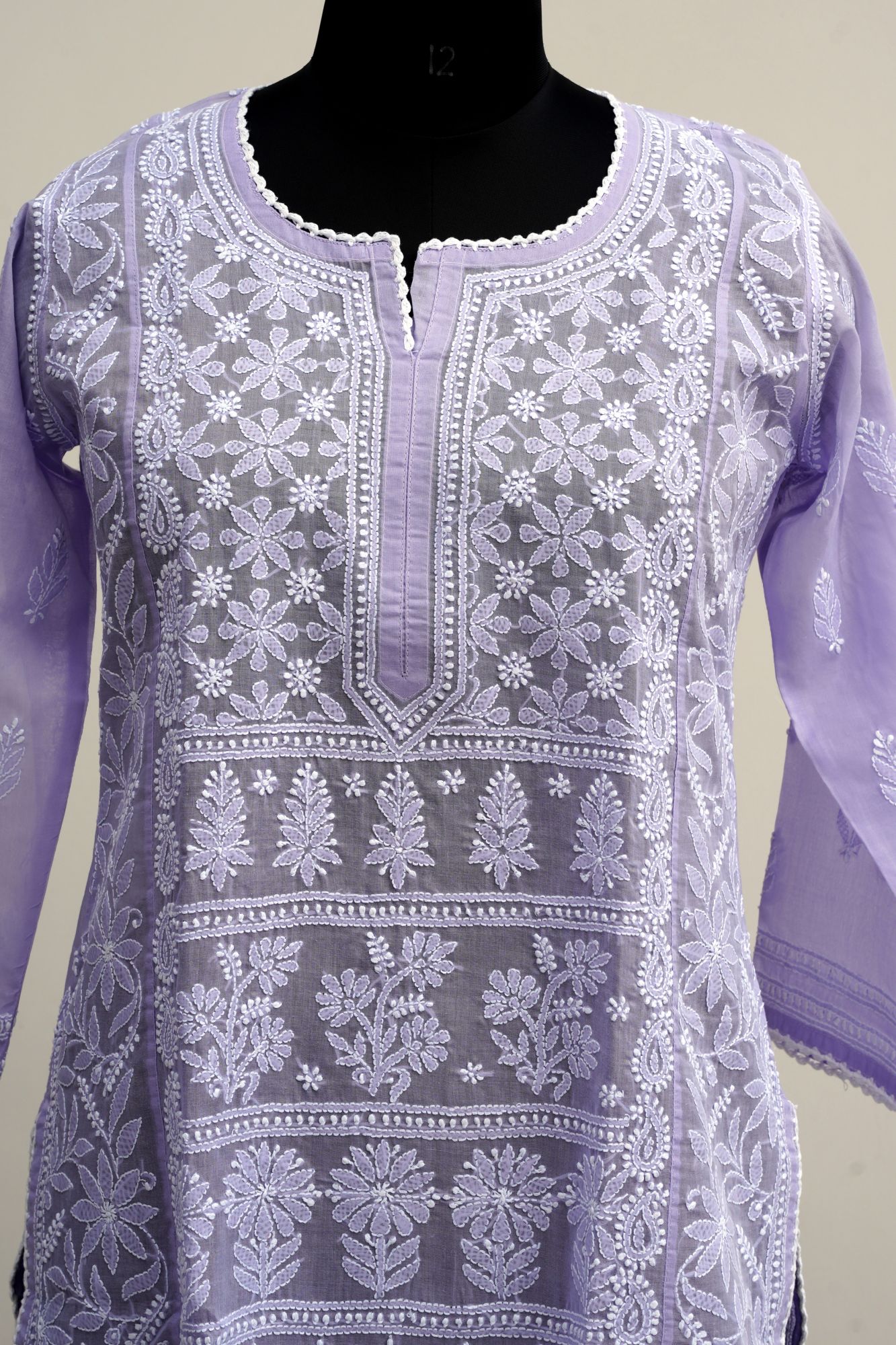 Cotton Voil Stitched Kurti