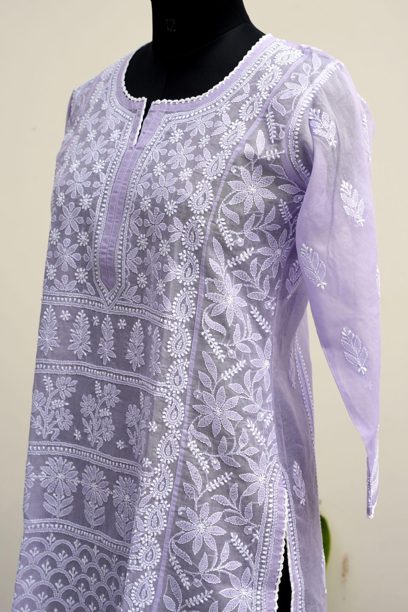 Cotton Voil Stitched Kurti