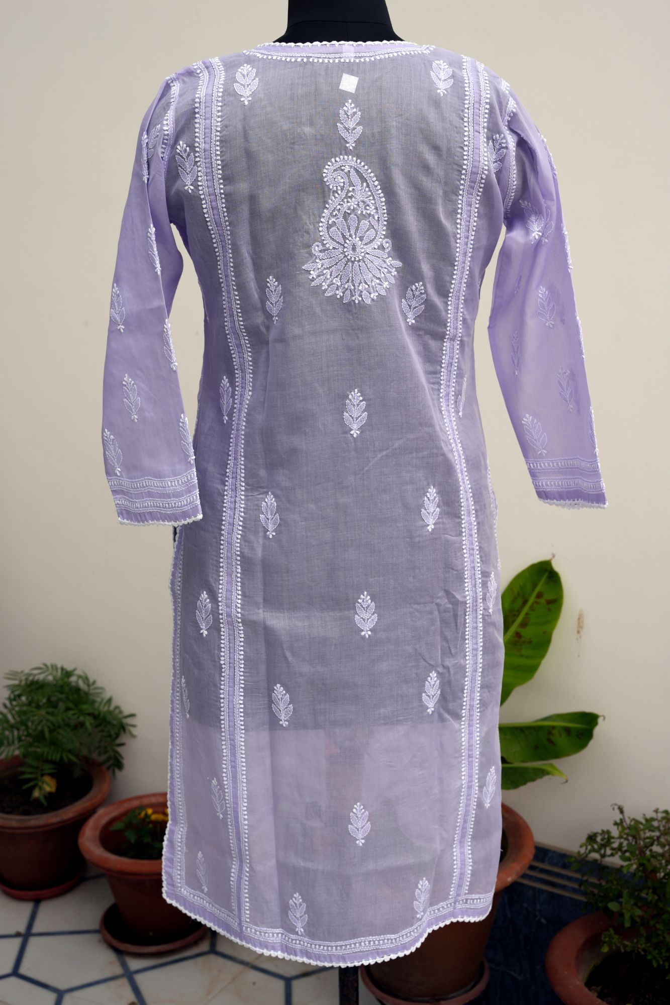 Cotton Voil Stitched Kurti