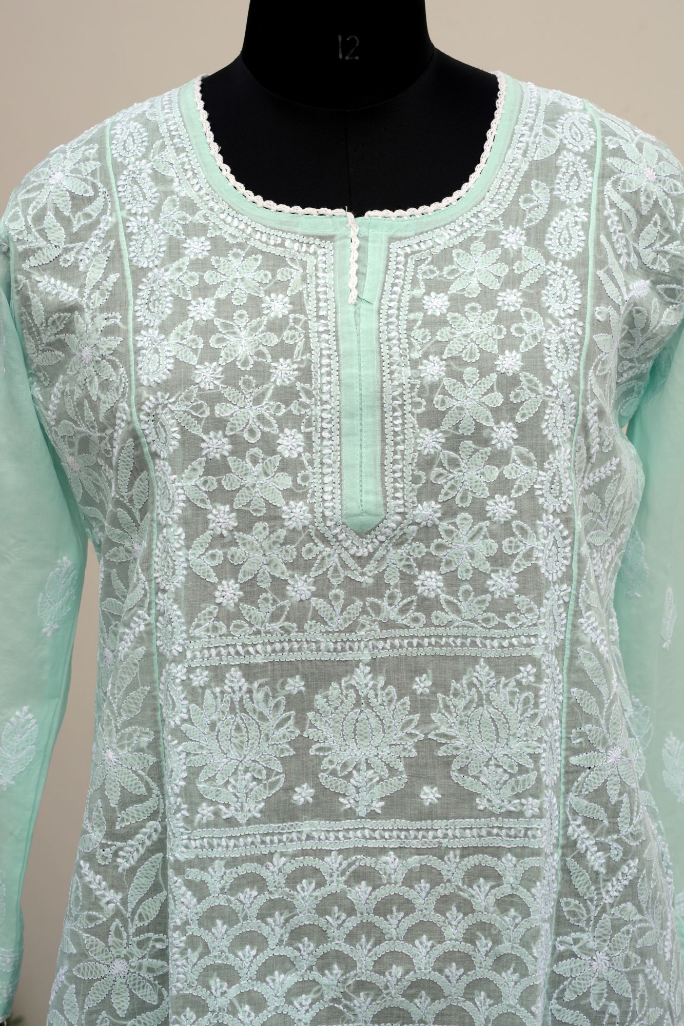 Cotton Voil Stitched Kurti