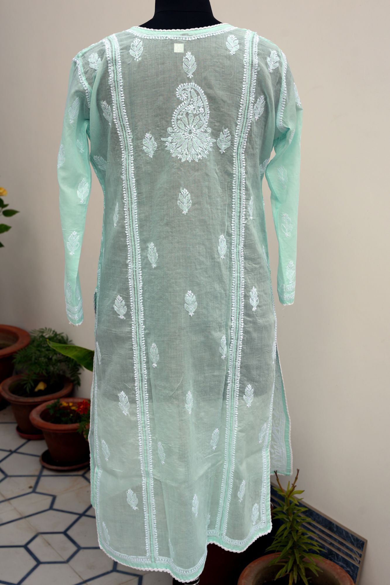 Cotton Voil Stitched Kurti
