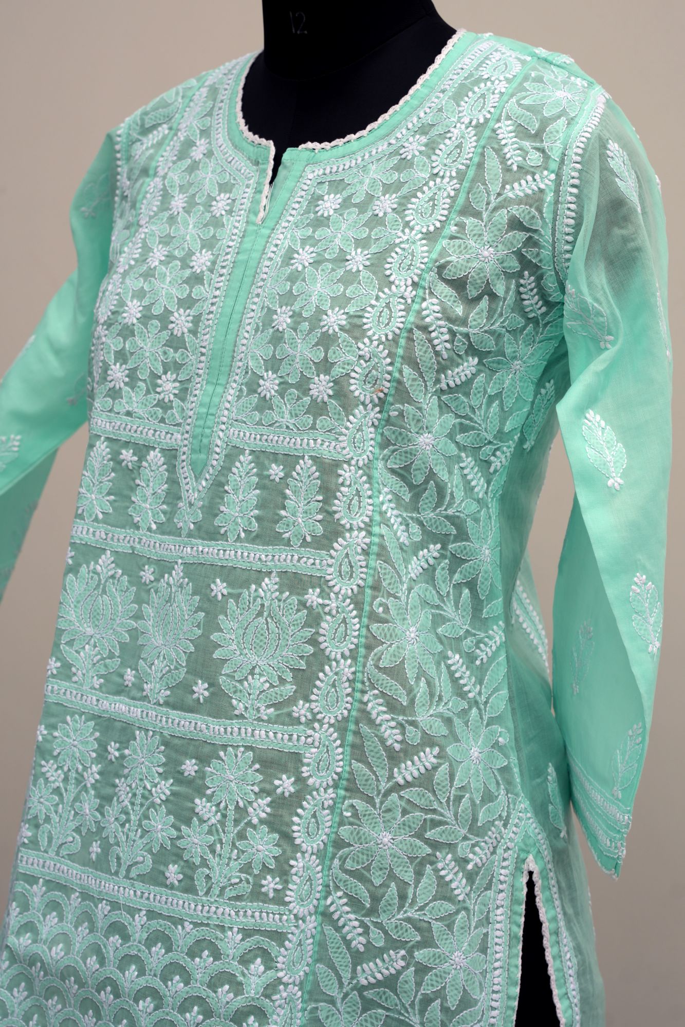 Cotton Voil stitched kurti