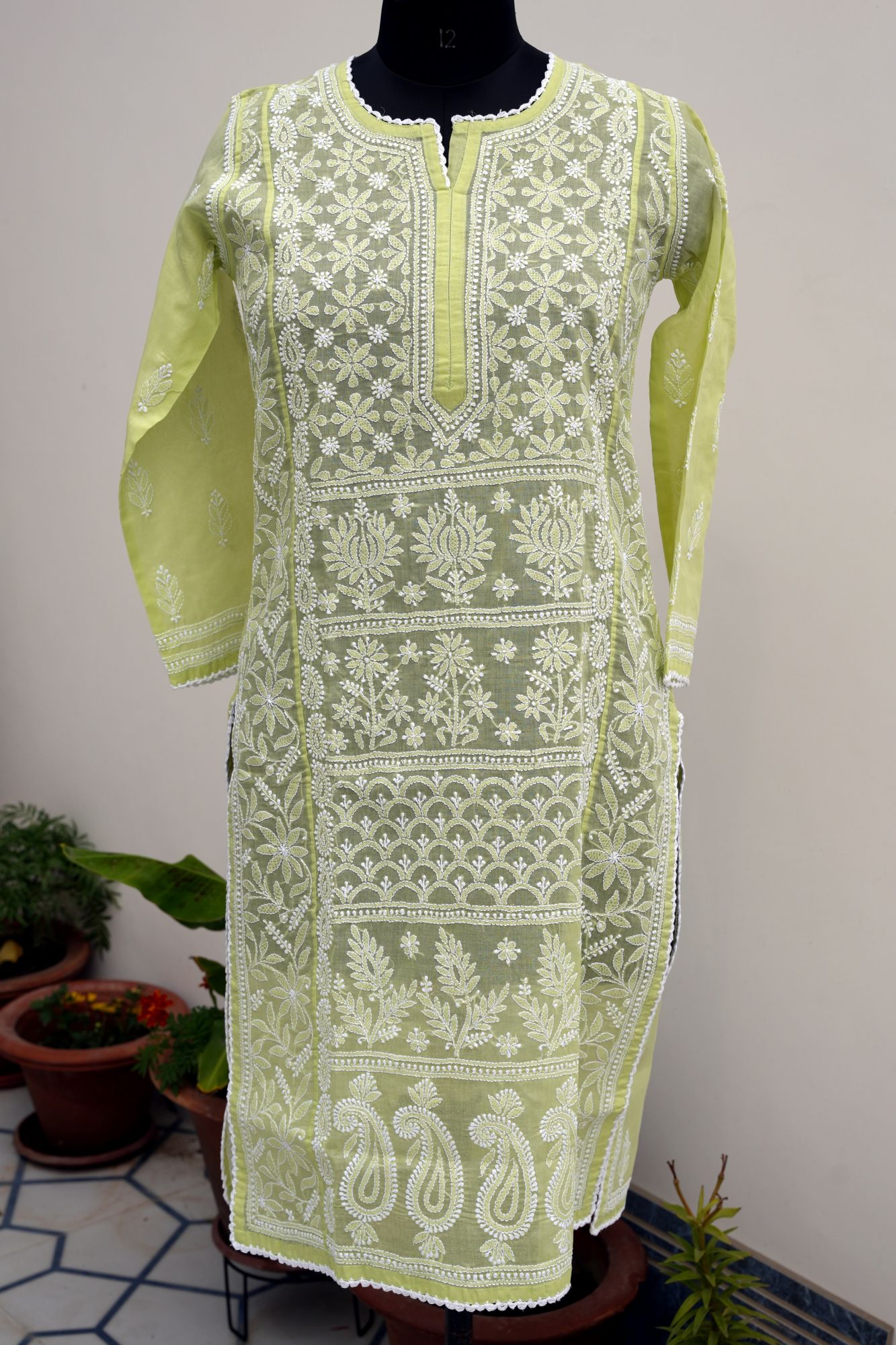 Cotton Voil sitiched Kurti