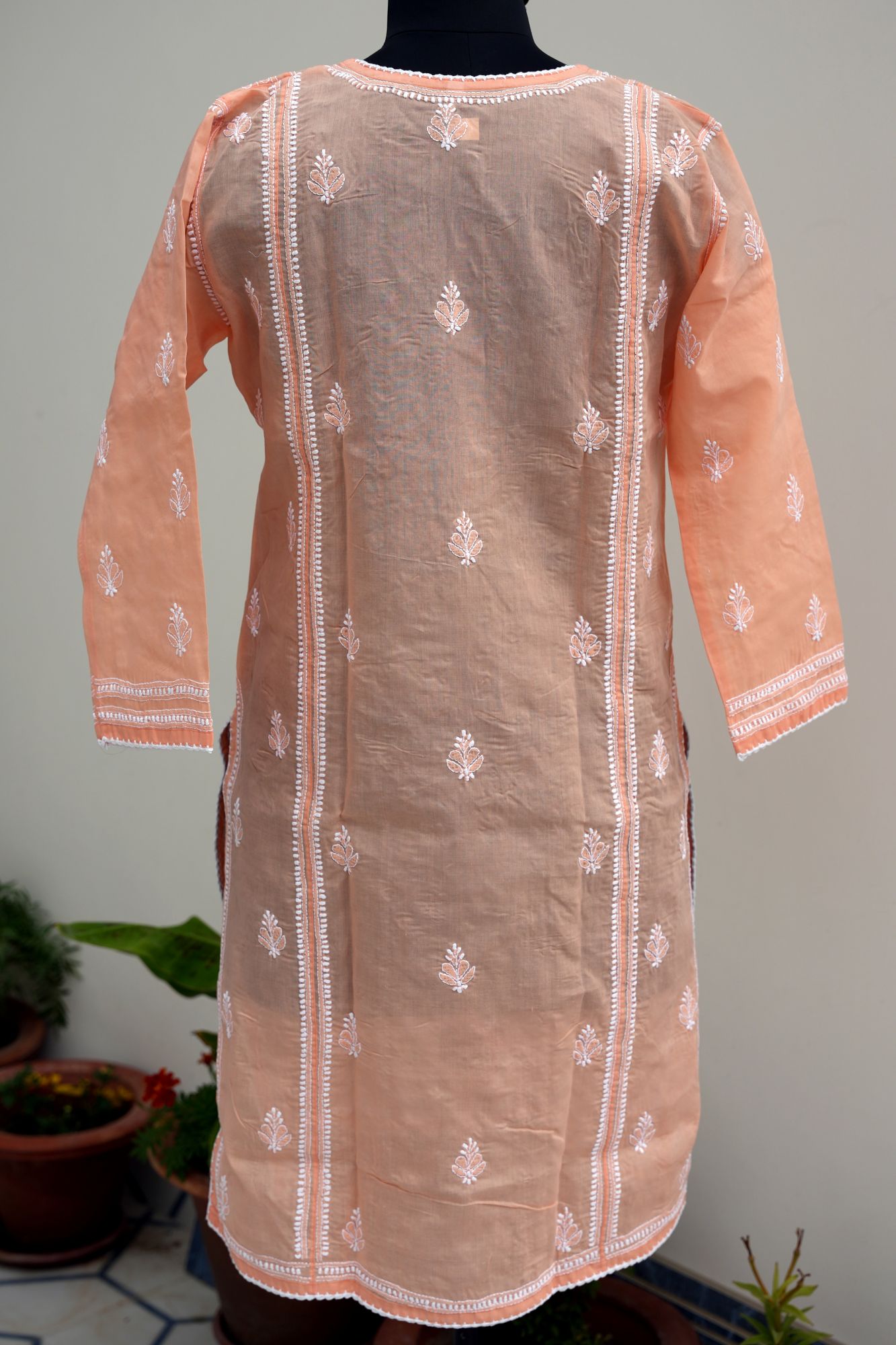 Cotton Voil Stitched Kurti