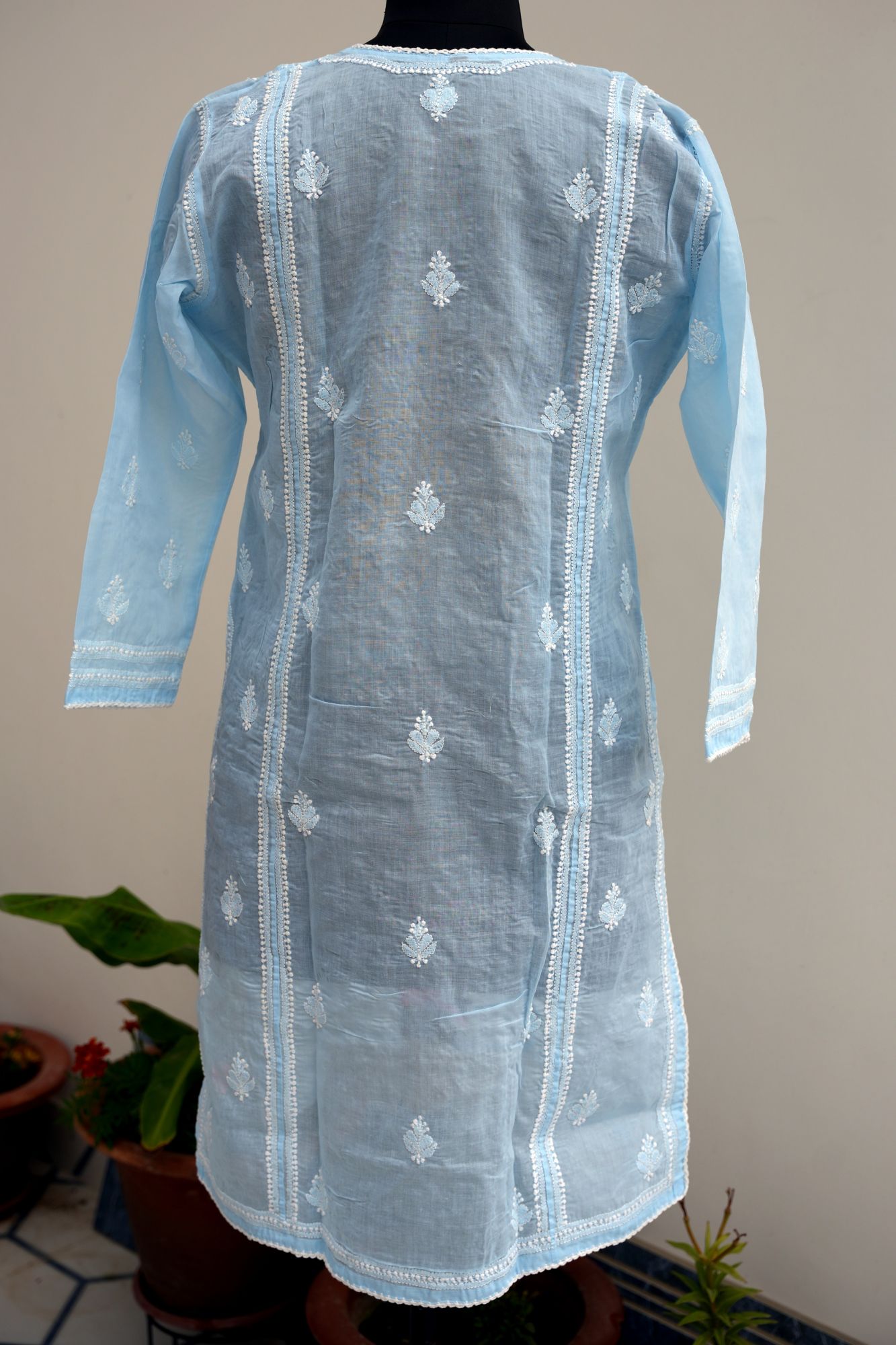 Cotton Voil Stitched Kurti