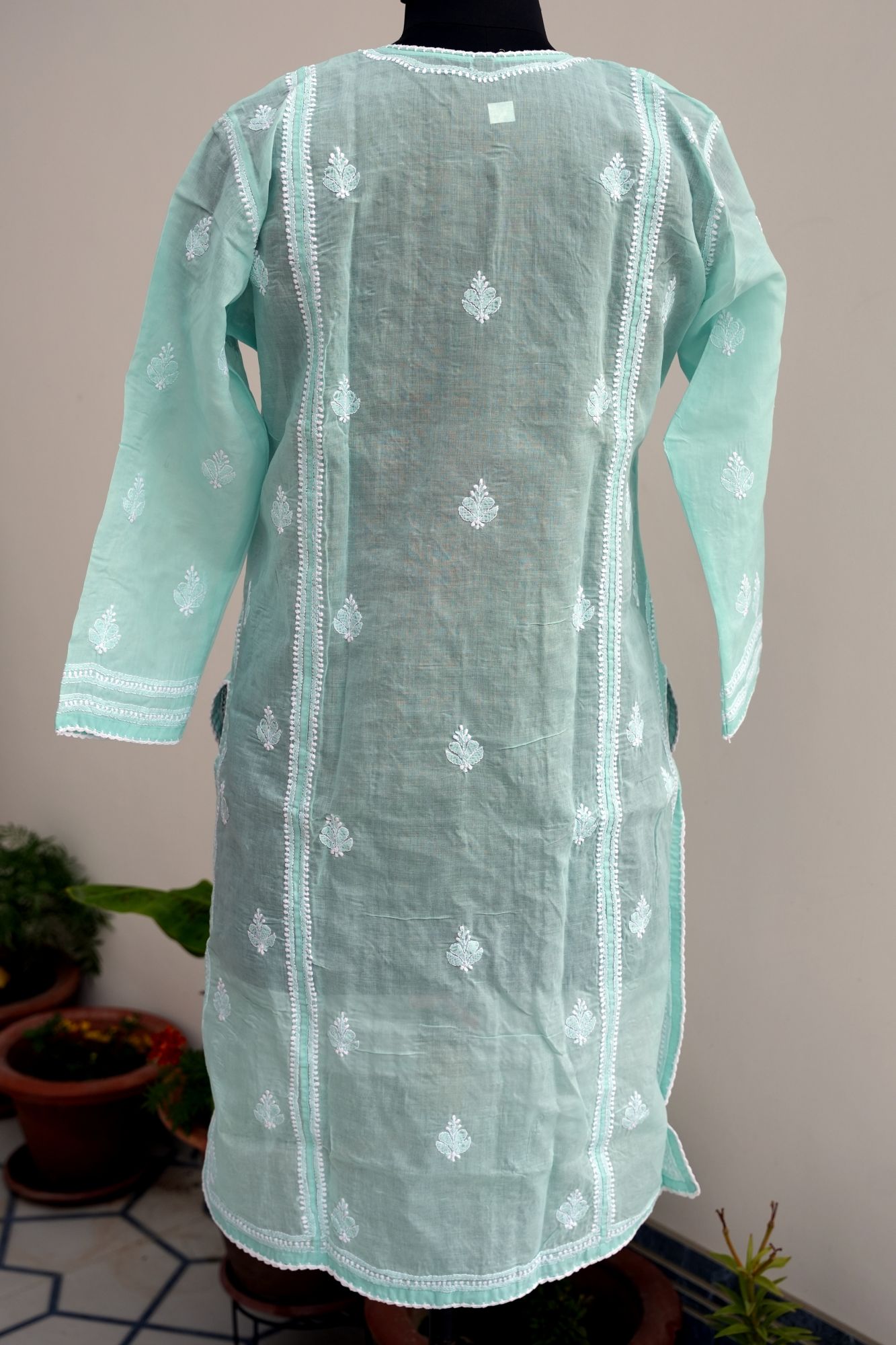 Cotton voil Stitched Kurti