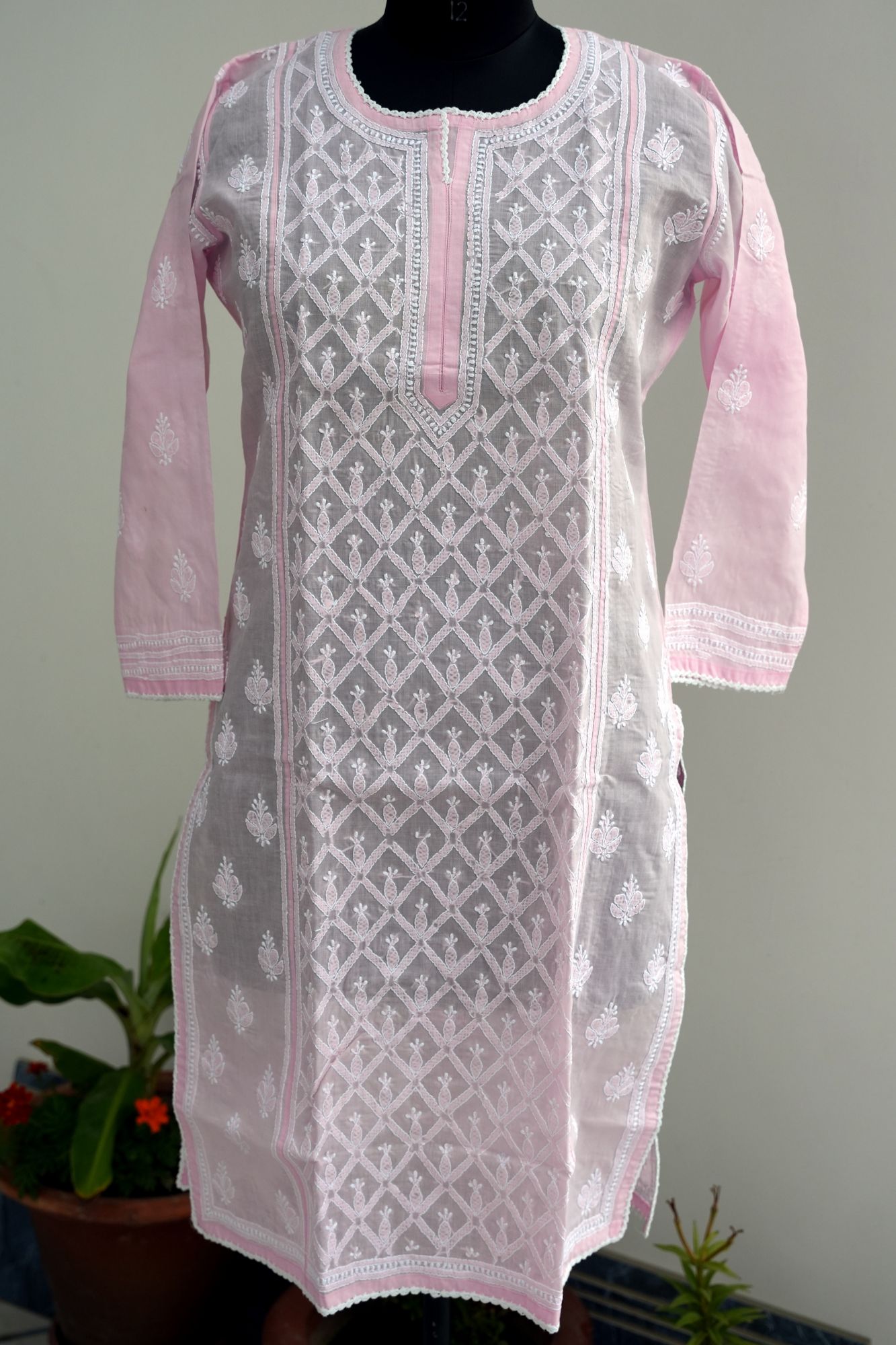 Cotton Voil Stitched Kurti