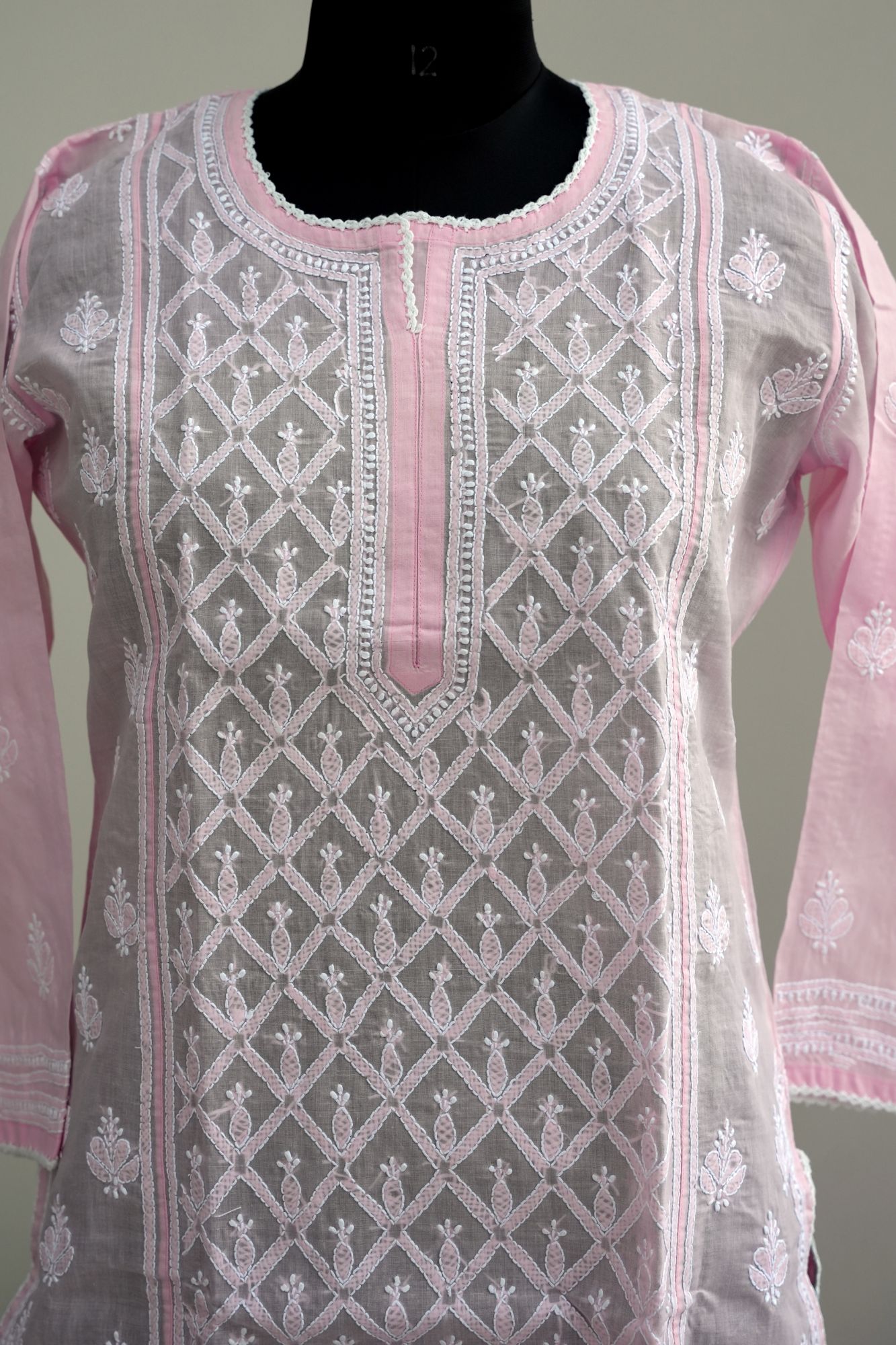 Cotton Voil Stitched Kurti