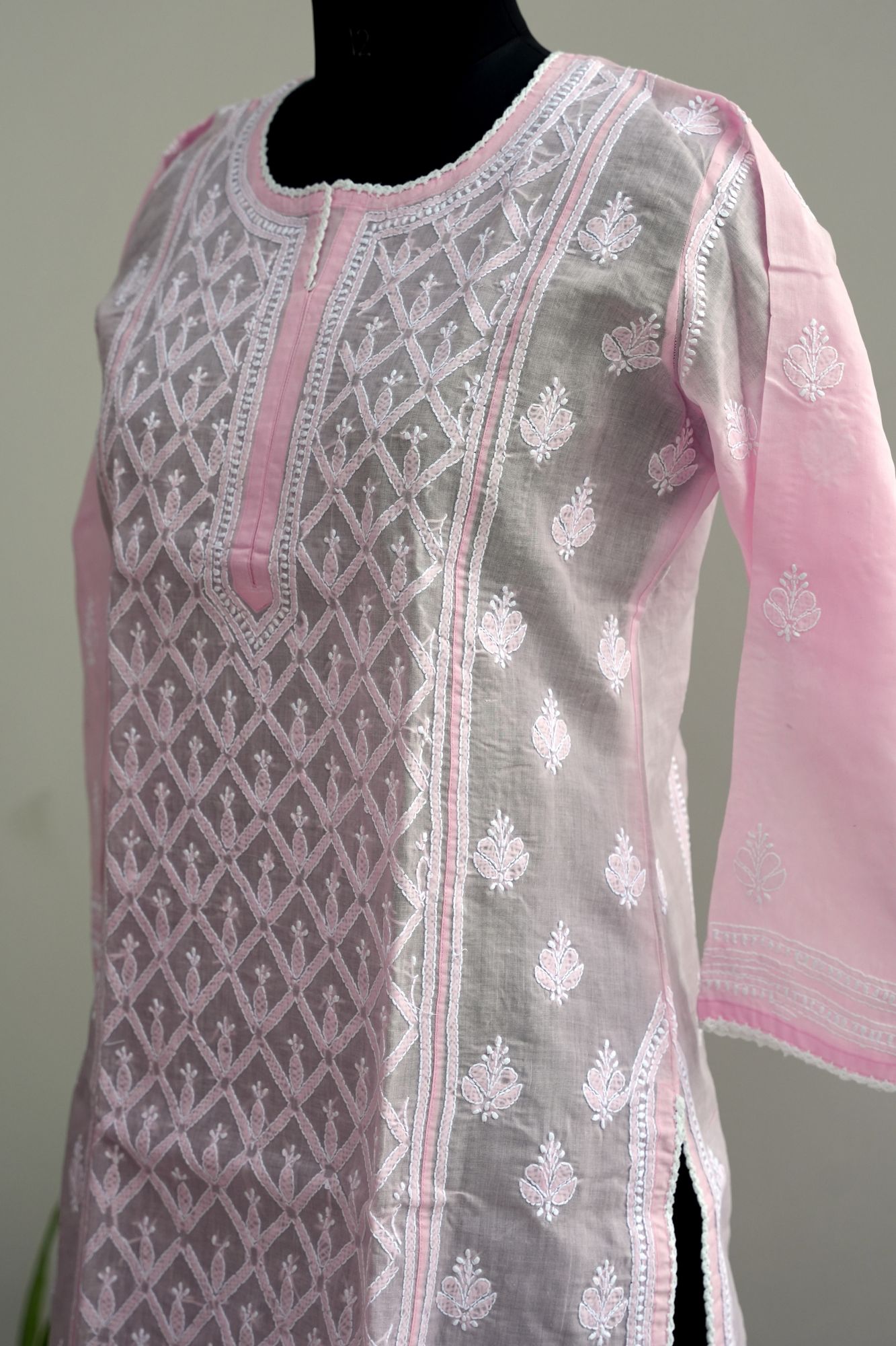 Cotton Voil Stitched Kurti