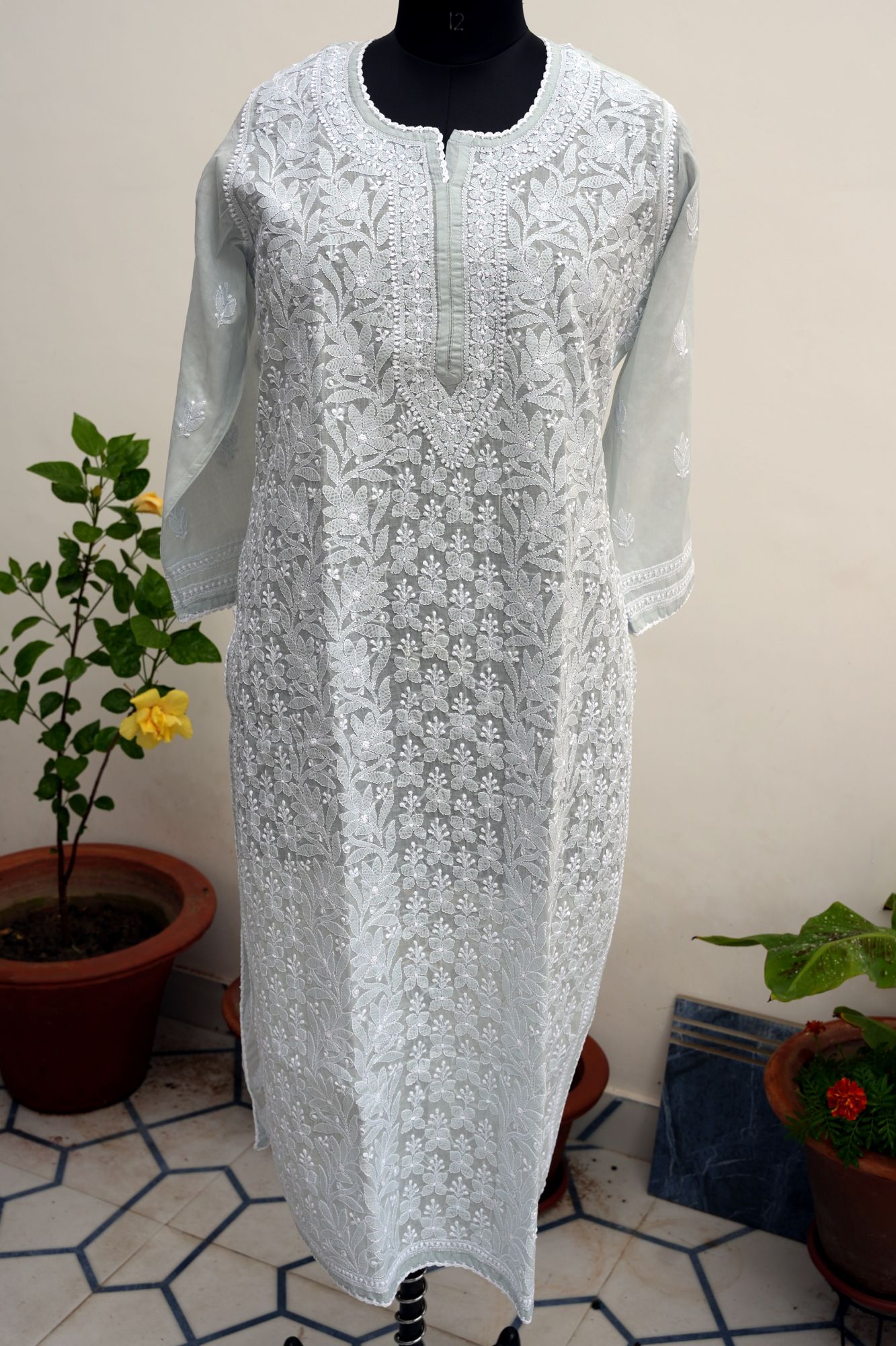 Cotton Voil Stiched Kurti