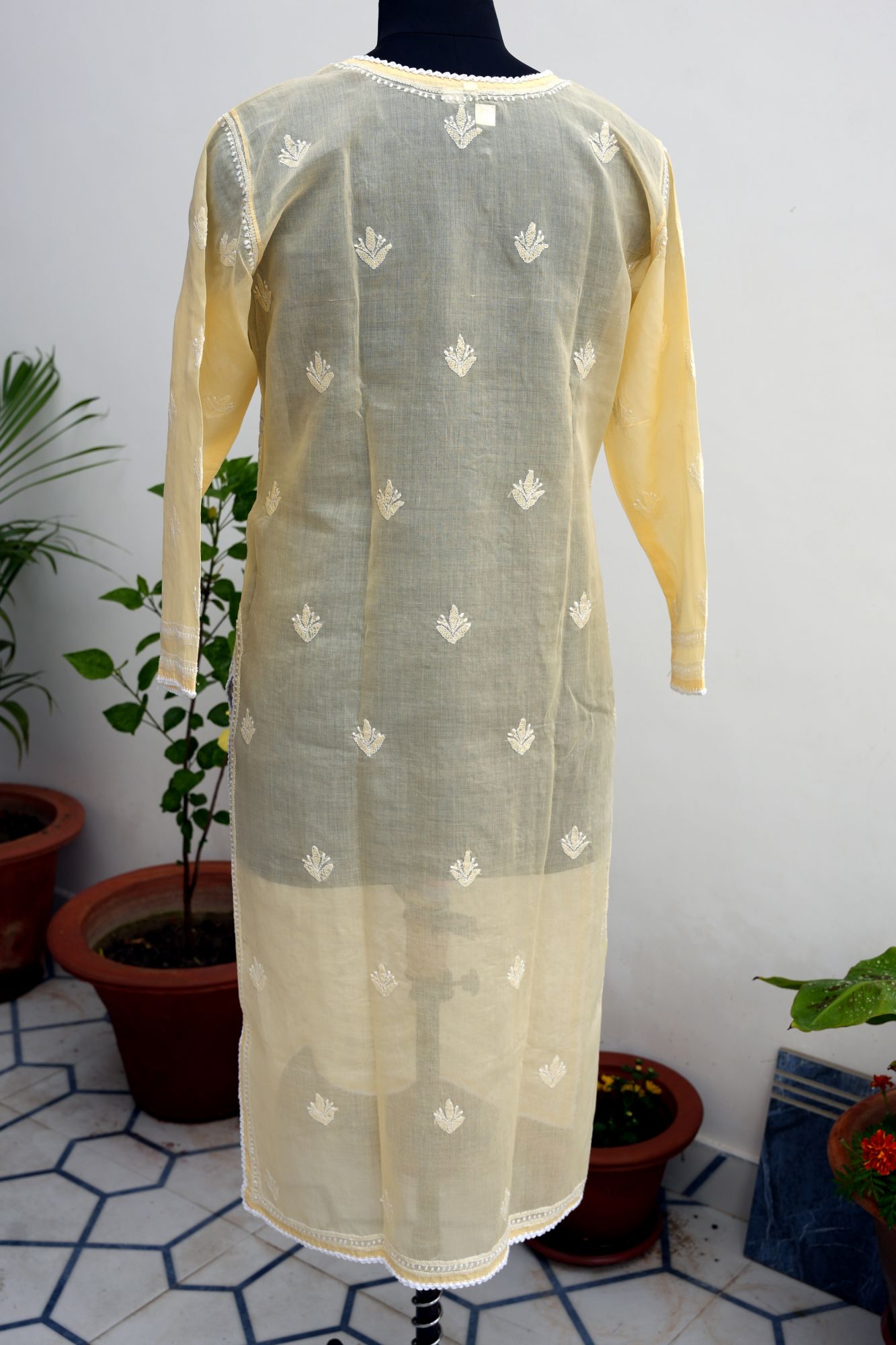 Cotton Voil Stitched Kurti