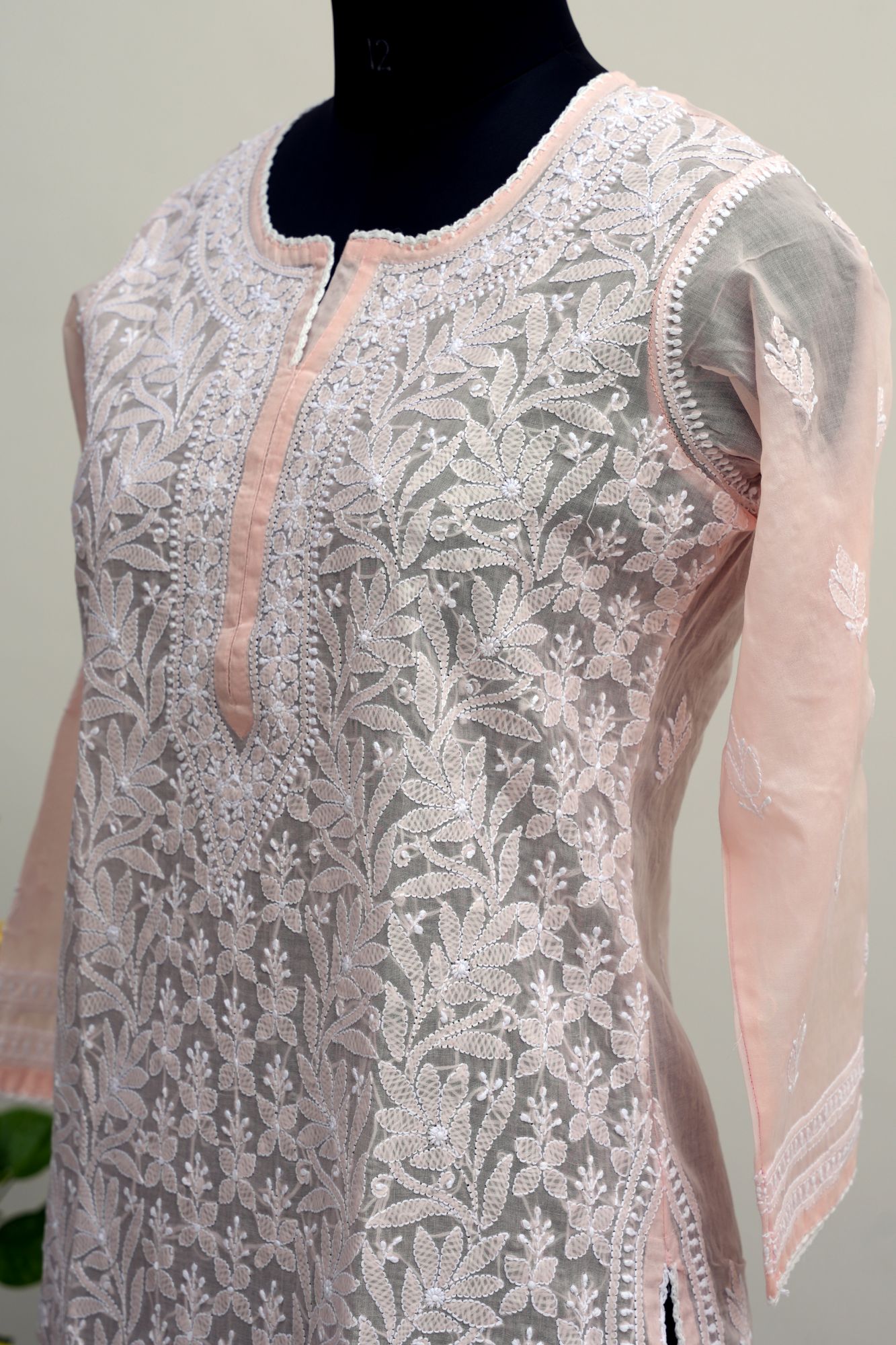 Cotton Voil Stitched Kurti