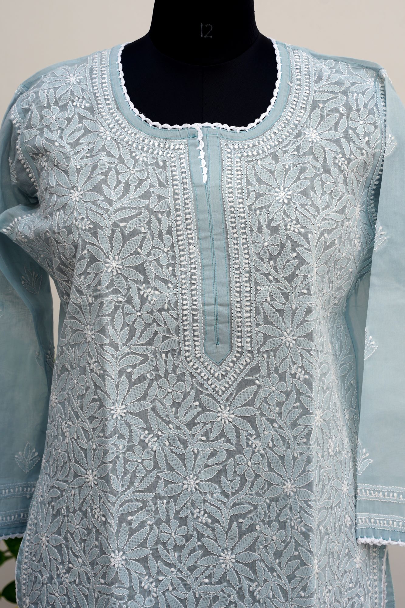 Cotton Voil Stitched Kurti