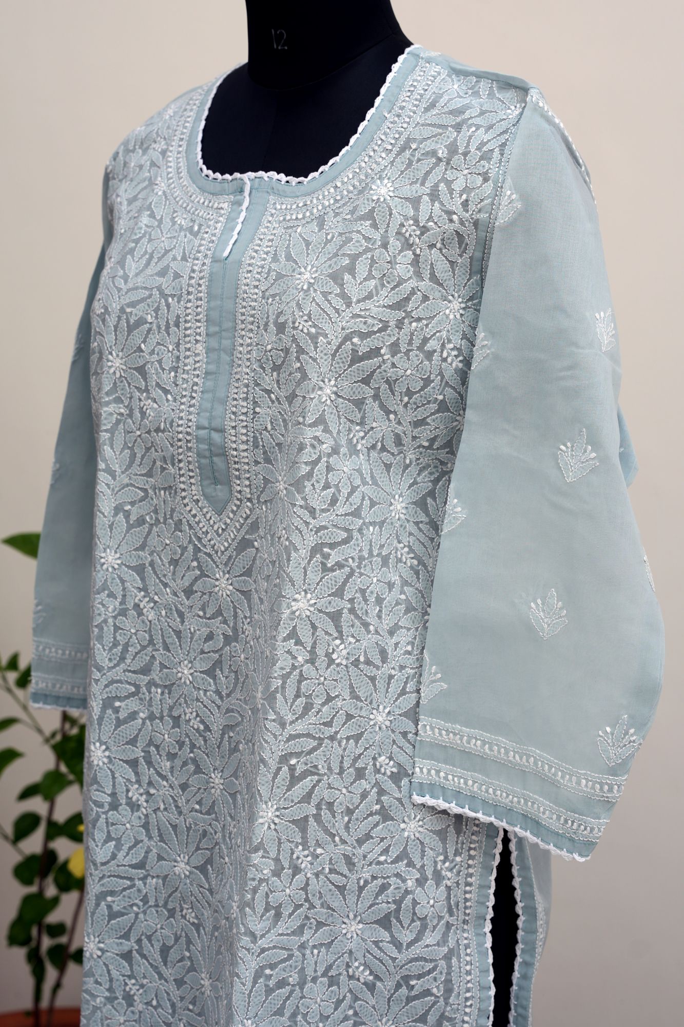Cotton Voil Stitched Kurti